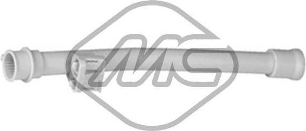 Metalcaucho 42094 Trichter, Ölmessstab OE 06B103663G kompatibel mit Passat 3B, A6 4B, A4 8D
