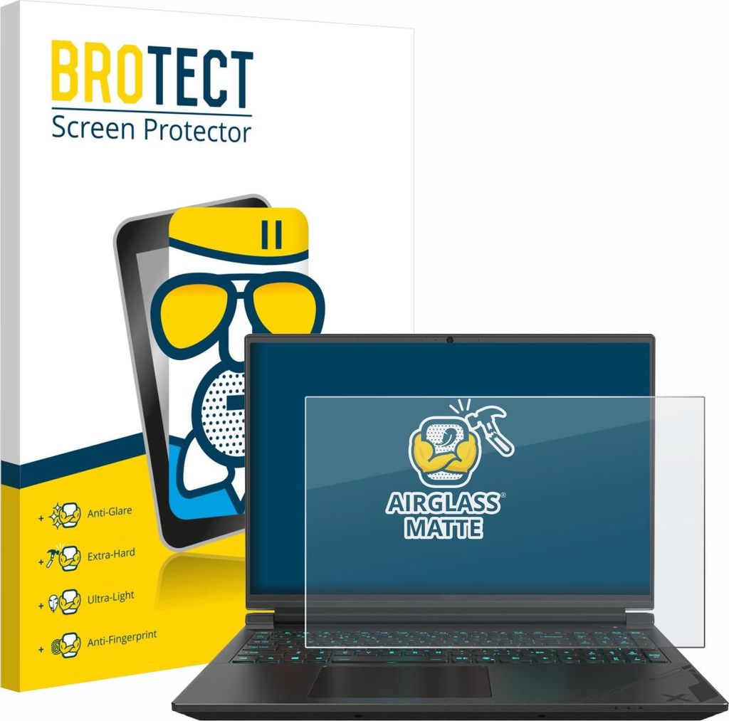 BROTECT Entspiegelungs Schutzglas für Gigabyte G6X Schutzfolie Panzer Folie Glas Display Schutz matt