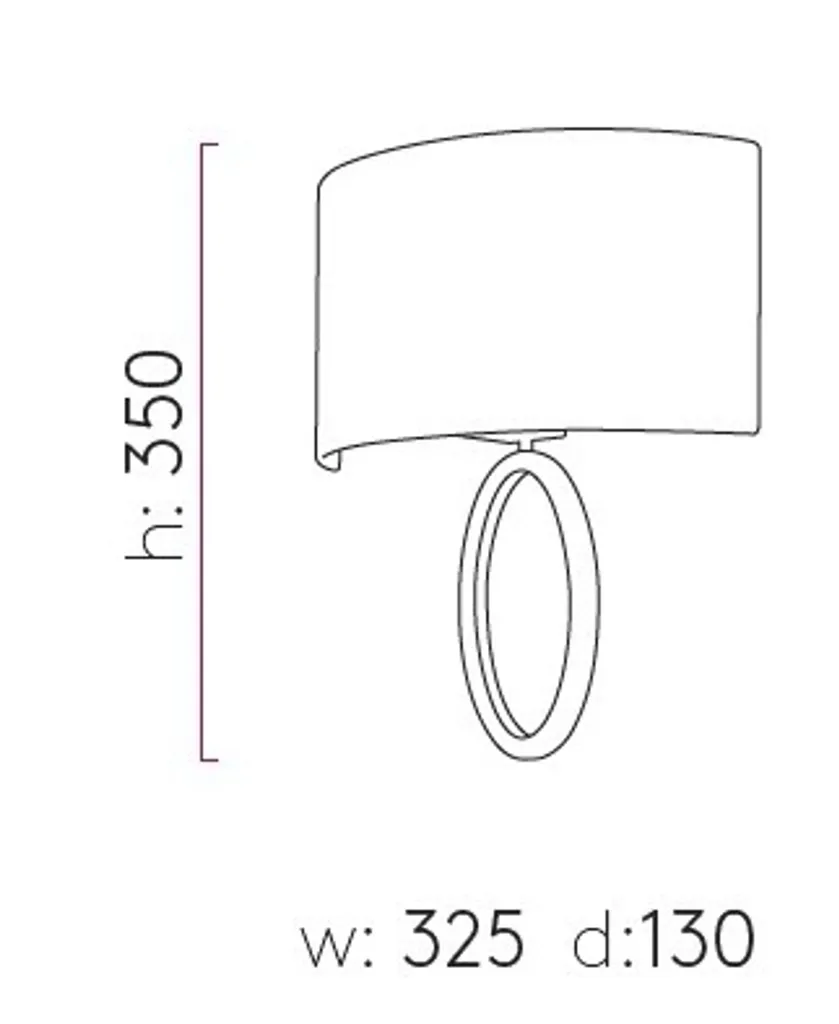 Luminaire Blanc Astro Semi Drum 320 avec Diffuseur Textile Premium - 2