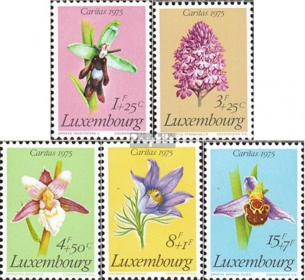 Briefmarken Luxemburg 1975 Mi 914-918 (kompl.Ausg.) postfrisch Caritas