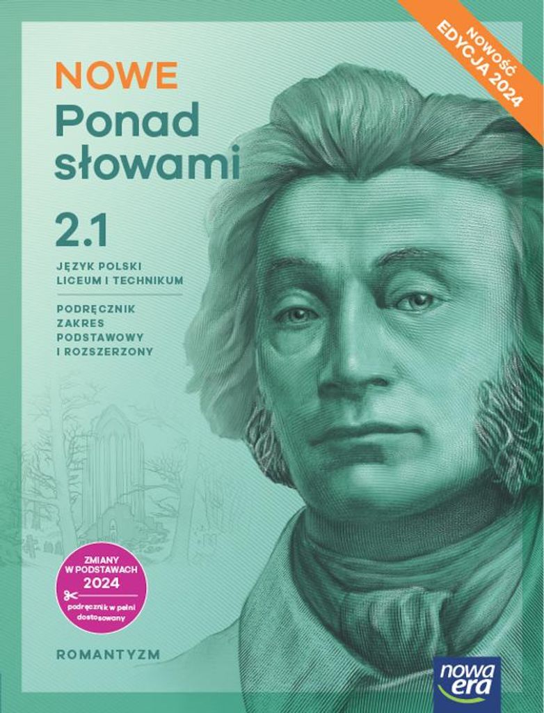 Nowe Ponad słowami 2. Część 1. Język polski. Podręcznik do liceum i technikum. Zakres podstawowy i rozszerzony