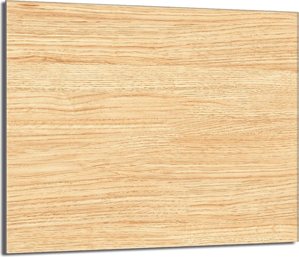 Piastra di protezione del focolare in vetro 60x52 legno