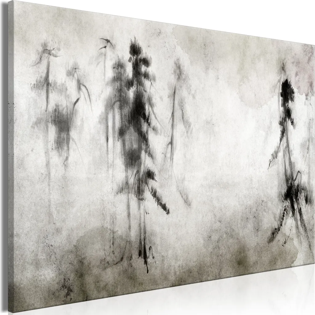 Quadro su Tela Foglie 90x60 cm - Tatto Misterioso Natura b-C-0809-b-a
