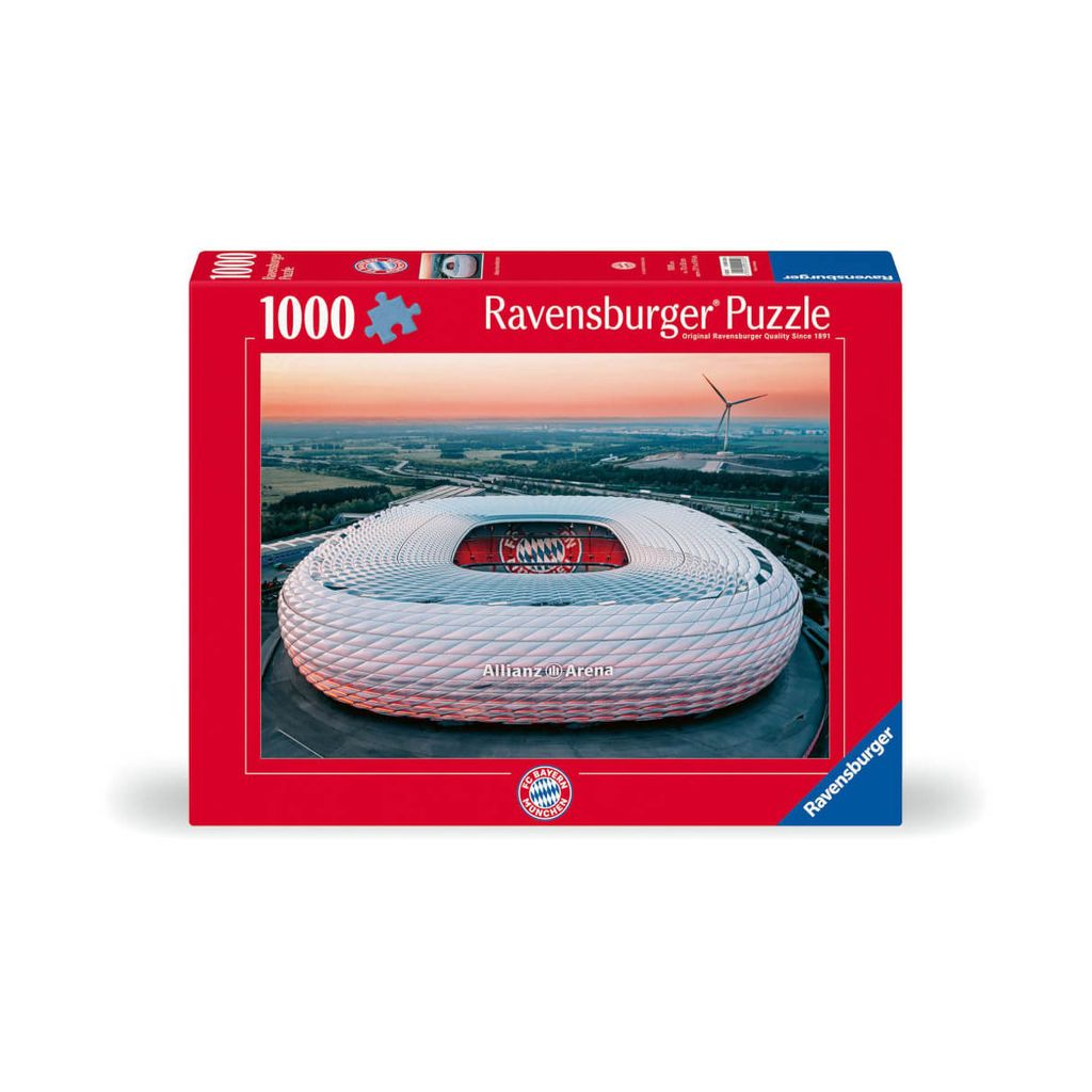 Ravensburger 12001252 Puzzle FC Bayern Mnichov 1000 dílků Obrázek produktu 