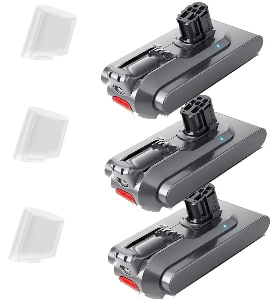 Batterie de rechange V12 6000 mAh compatible 3BATmitAC haute performance