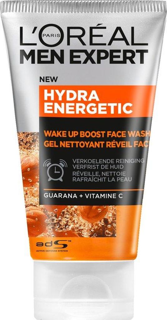 L’Oréal Paris Men Expert ME HYDRA ENERG WASH T100 FR/NL WASH, Männer, Mischhaut, trockene Haut, normale Haut, 100 ml, Gegen Eintönigkeit, Anti...