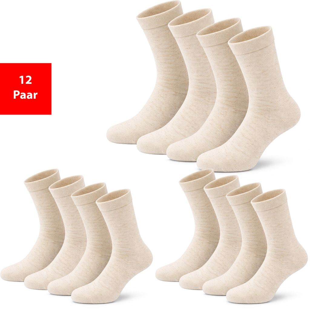 Socken Leinensocken Herren & Damen Handgekettelte Spitze Produktbild 