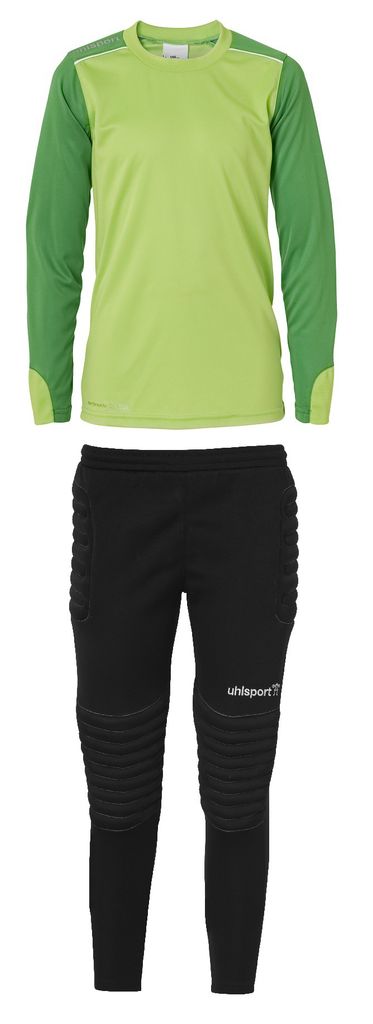 Uhlsport TOWER JUNIOR TORWART SET schwarz schwarz 128
