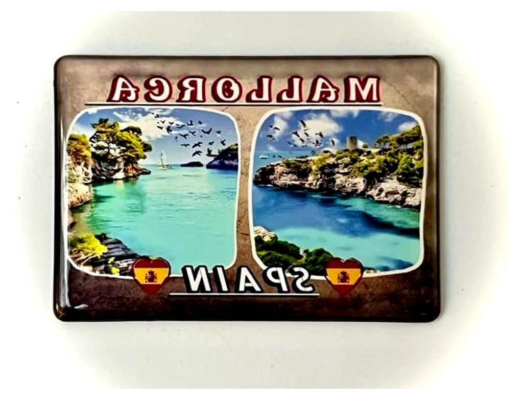 Mallorca Baleareninseln Spanien Souvenir Mallorca Kühlschrankmagnet Mallorca Souvenir Fridge Magnet Mallorca 1706