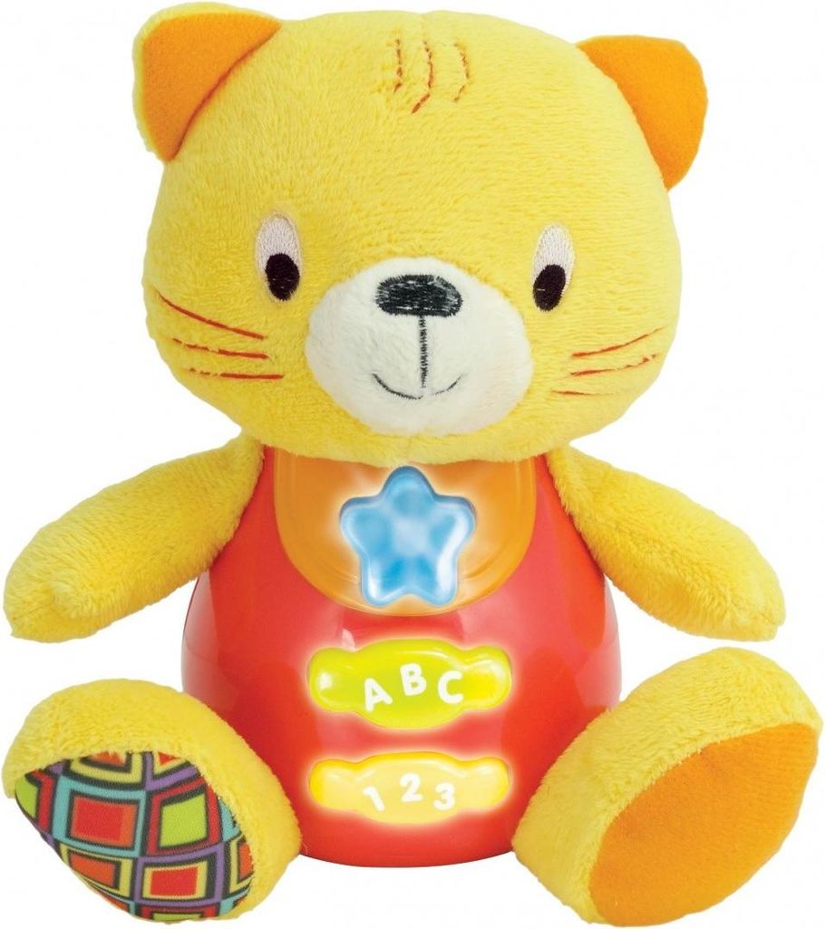 WinFun Baby Activity Puppe, Farbe Gelb (7300685) WINFUN