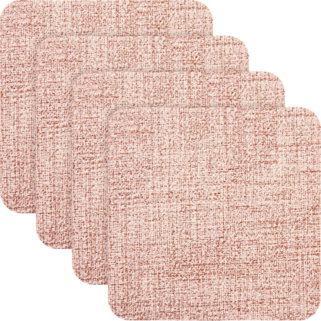 Erwin Müller Untersetzer Elvas" 4er-Pack rosé 10x10 cm"