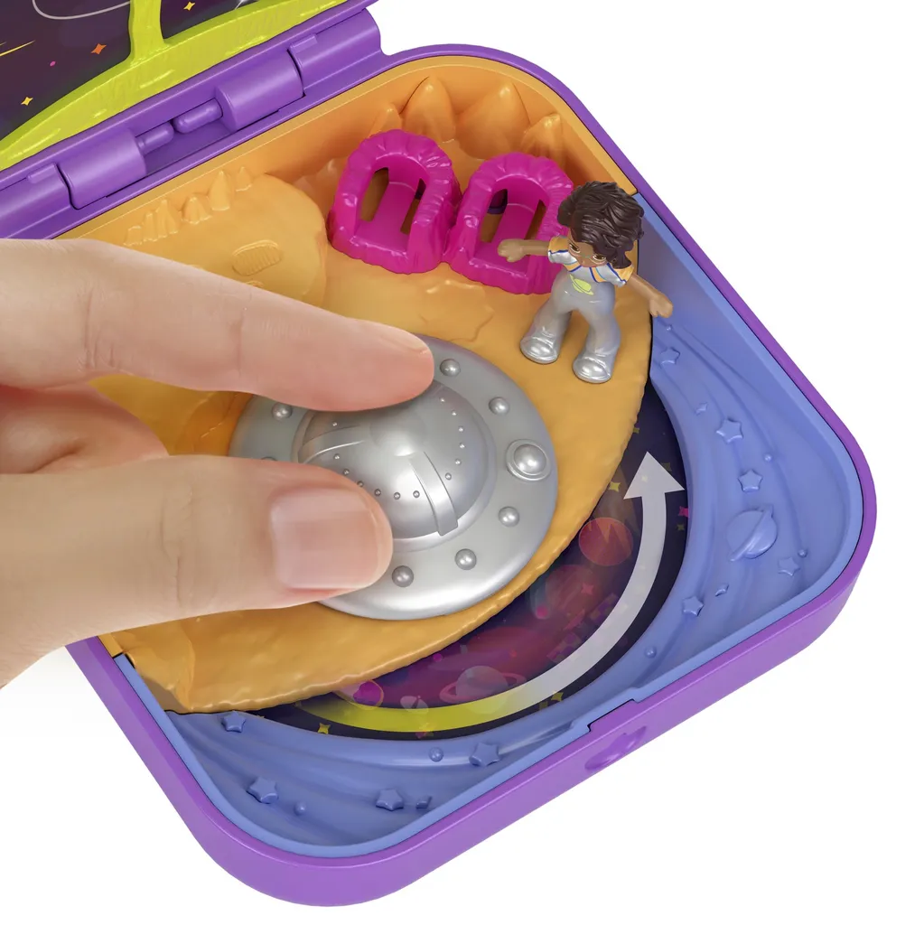 Polly Pocket Aventure Spatiale Trésors Cachés avec Surprises Intégrées - 5