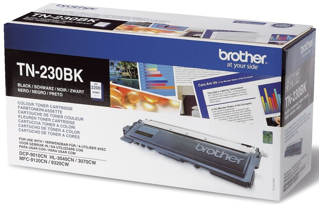 Brother TN-230BK toner noir Image du produit 