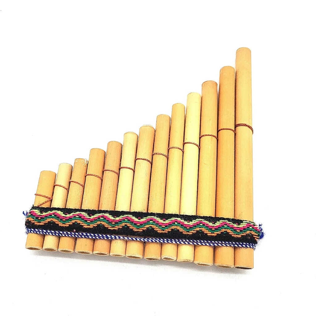 Flûte de Pan Péruvienne Percussion Plus - Instrument à Vent Traditionnel
