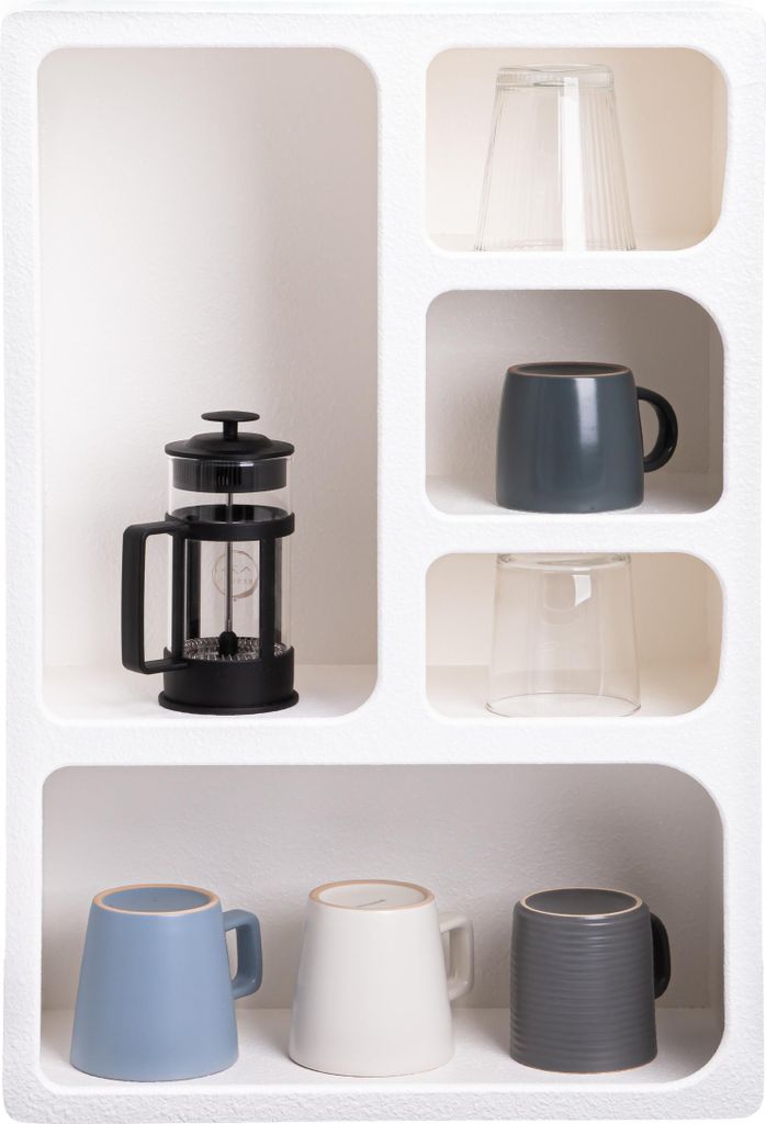 QUVIO Hängeschrank - Hängeschrank - Hängeschrank weiß - Hängeschrank weiß - Hängeschrank Holz - Hängeschrank weiß - Hängeschrank Holz - H...