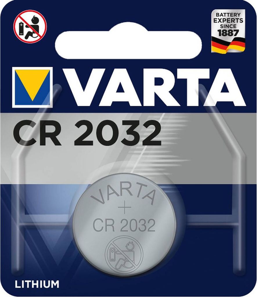 Varta - Knoflíková Lithiová Baterie Cr2032 3V 1 Kus Obrázek produktu 