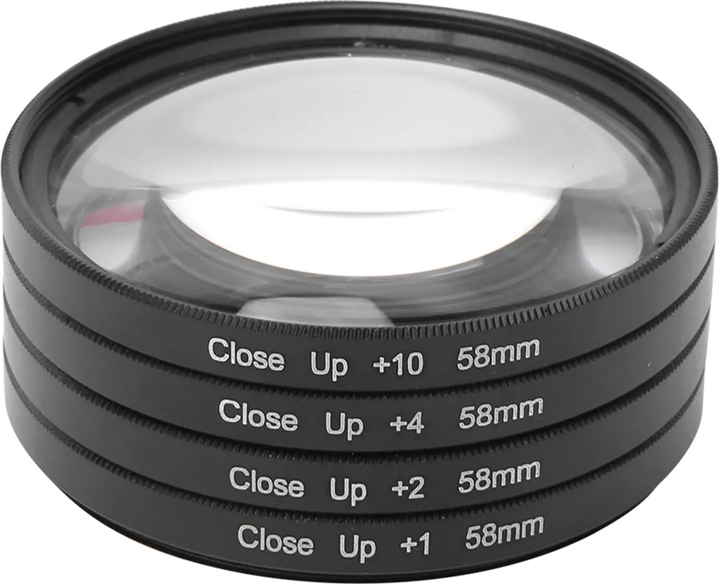 Kit Macro 58mm Close-Up per Instagram e TikTok - Foto Professionali