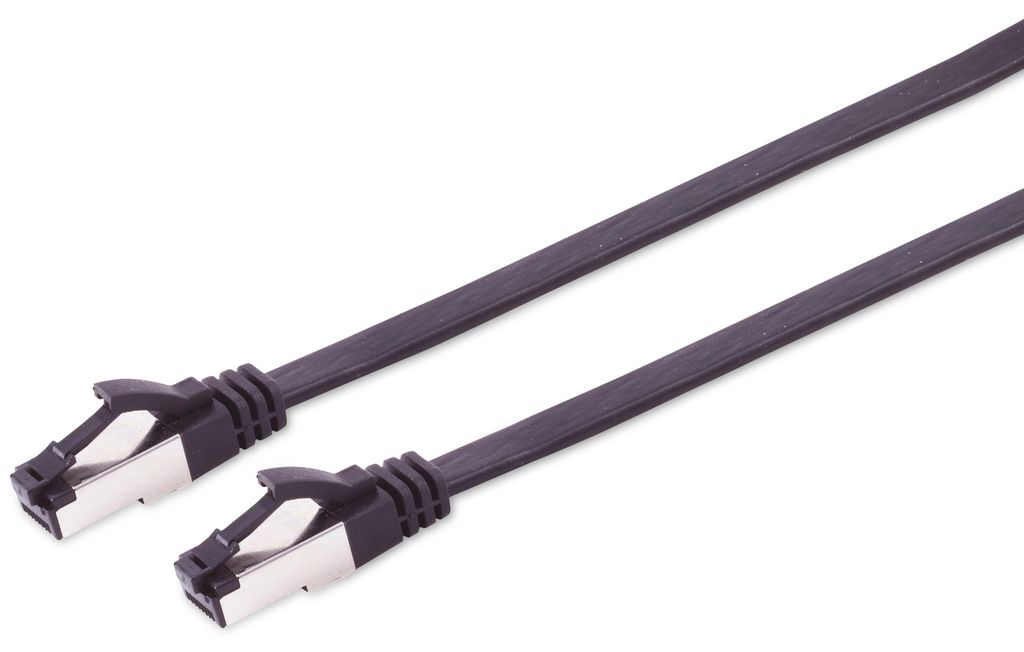 S-Conn 08-43025 Netzwerkkabel Schwarz 1 m Cat8.1 U/FTP (STP) (08-43025)