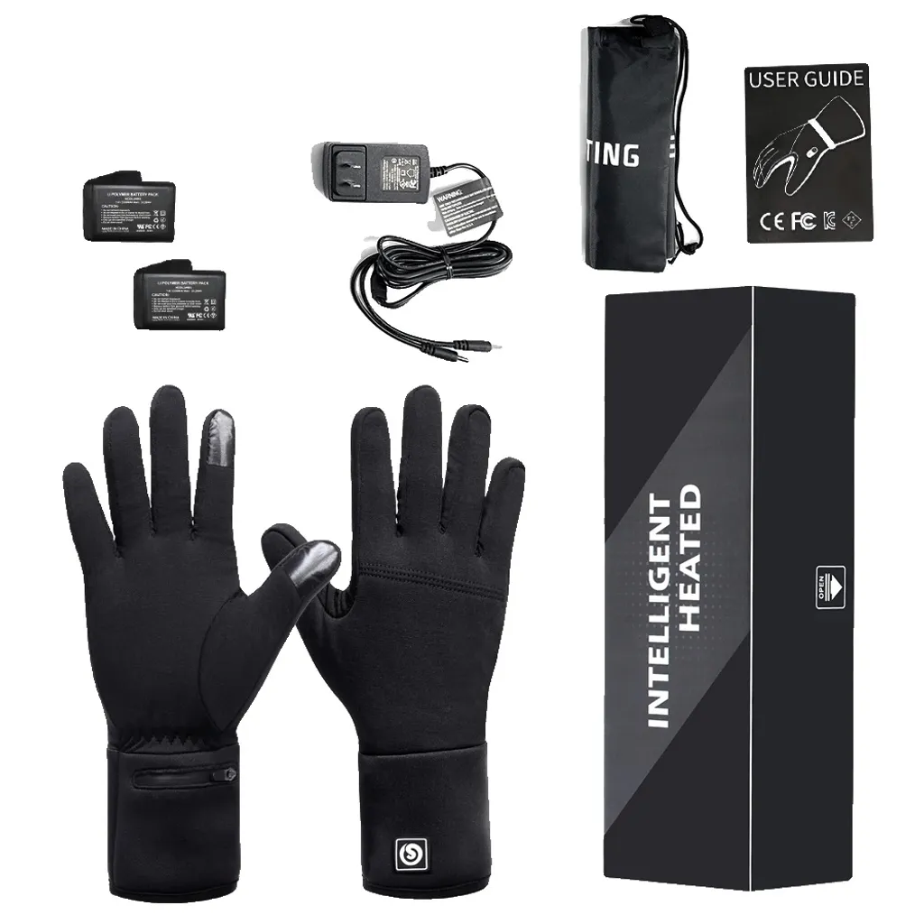Gants Chauffants pour Cyclisme et Randonnée - Protection Froid Extrême