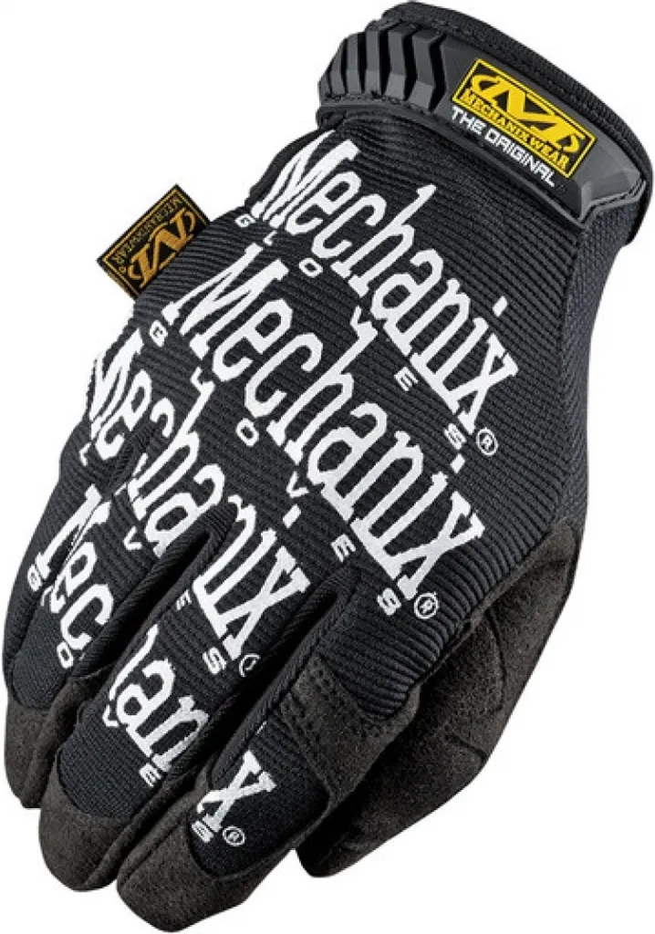 Gants Mechanix Original Noirs Taille S en TrekDry Respirant et Durable