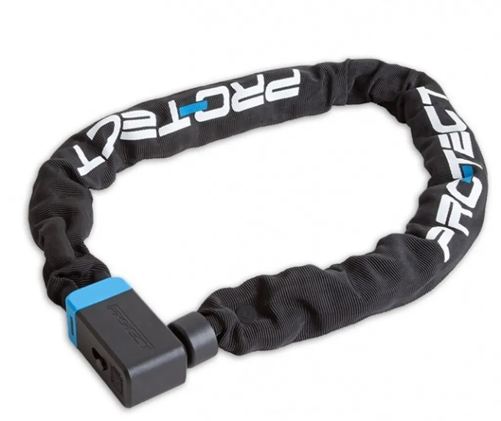 Antivol à chaîne CubicART-2 noir 9mm contre le vol de vélo urbain