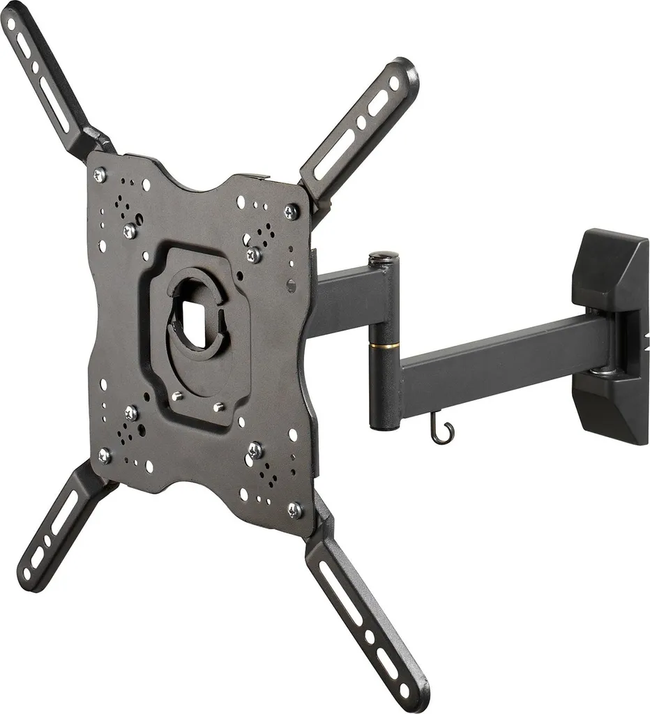 Support Mural TV ViVanco Full Motion 55 pouces Charge Max 35kg Noir