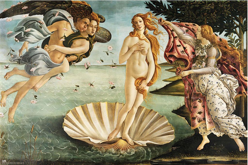 Poster d'art Poster El nacimiento de Venus Image du produit 