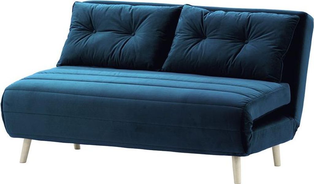 Ausklappbaresofa Flic 142 cm-Velluto 11-white