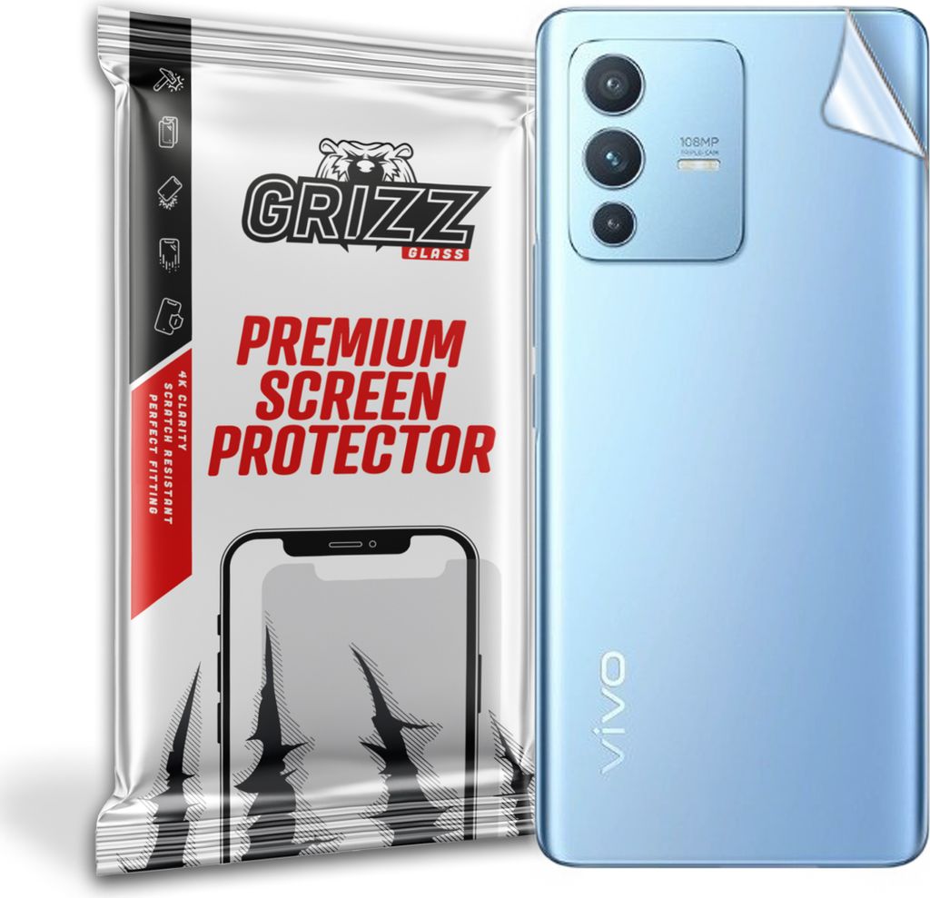 Folie auf der Rückseite GrizzGlass SatinSkin für Vivo S12 Pro