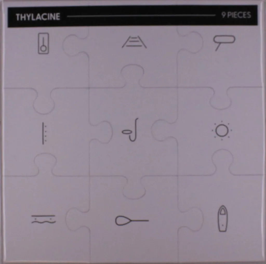 Vinyle Couleur Thylacine 9 Pieces Pochette Puzzle Édition Collector