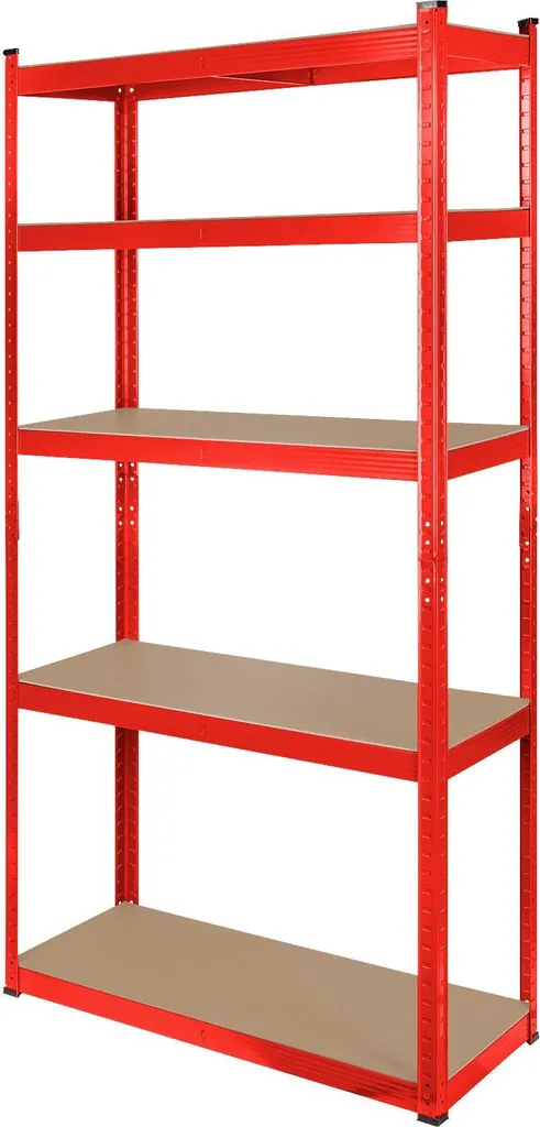 Étagère de rangement garage 5 niveaux modulables en métal robuste - 2