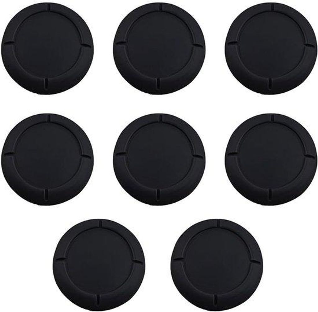 Joystick Hüllen 4er Set Silikon schwarz