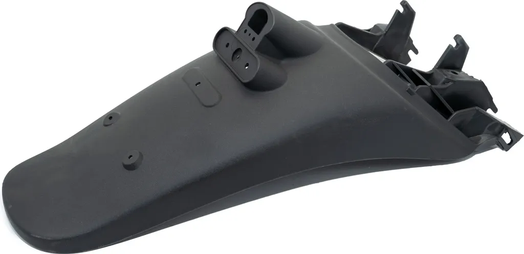 Support de plaque immatriculation avec tôle de protection pour Piaggio - 2