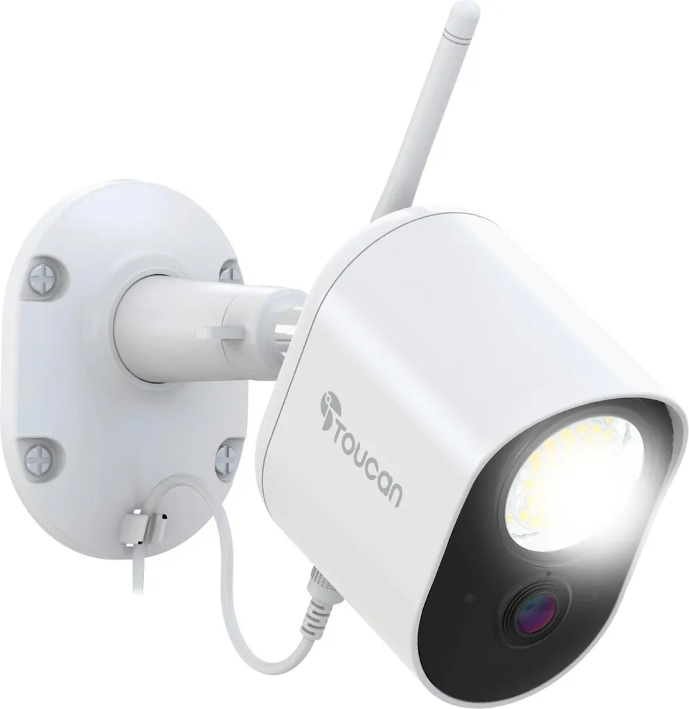 Projecteur vidéo avec caméra de surveillance extérieure radar et alarme