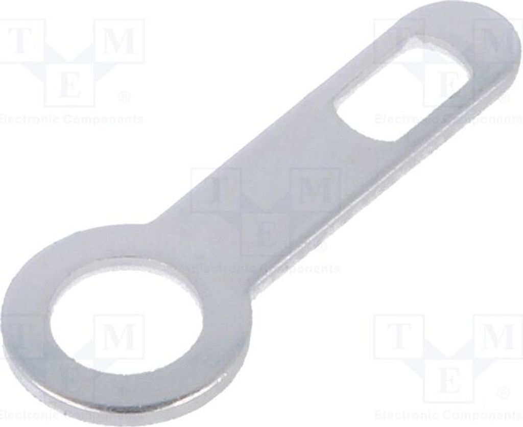 20x Lötverbinder Ring schraubbar verbert 0,5mm M3 Messing 60-2803-11/0090 -Lötansc