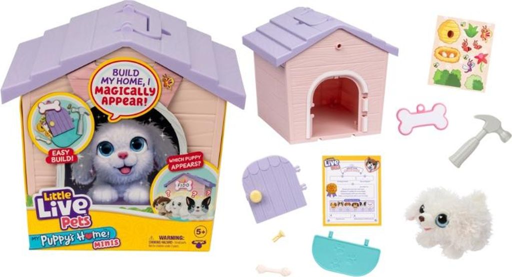 Cucciolo LITTLE LIVE PETS con casa 26617 Immagine del prodotto 