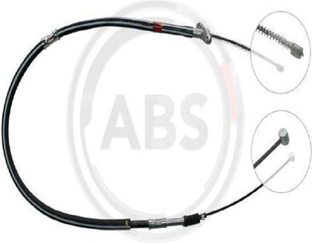 A.B.S. Handbremsseil Seilzug Feststellbremse für TOYOTA Picnic (XM1) Hinten Rechts K16288