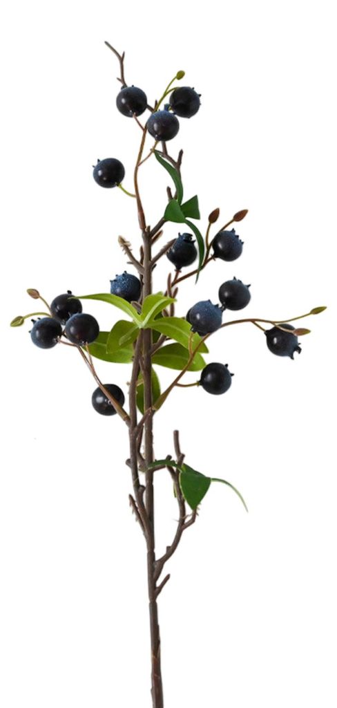 Künstliche Granatapfelbeeren-Stiele mit Blättern für florale Arrangements zu Hause, Weihnachten und Hochzeiten