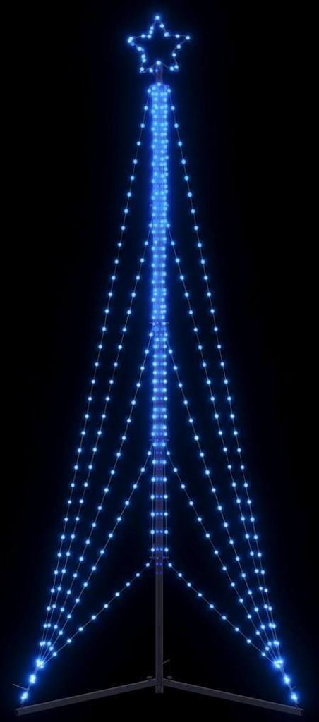 (Angebot 2026)LED Weihnachtsbaum langlebig - modernes Design - 525 LEDs Blau 302 cm GermanyMöbel 95916 - Künstliche Weihnachtsbäume