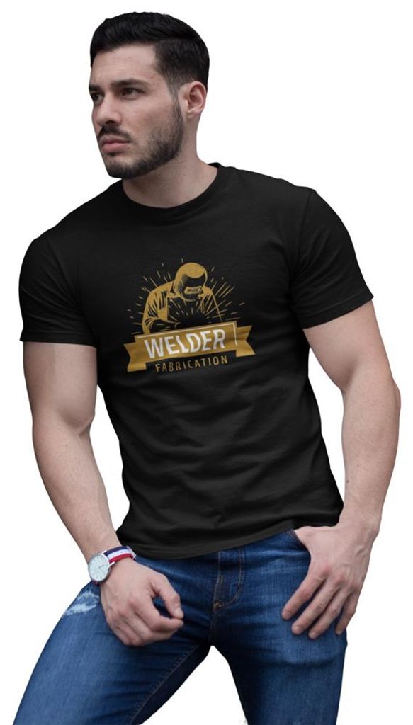 D&B Uni Polo ST00058 Welder Schwarz-Größe L