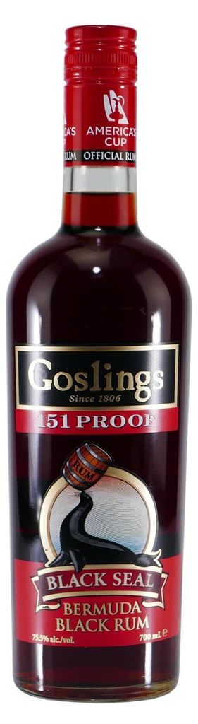Gosling Black Seal 151 Proof Rum Produktbild 