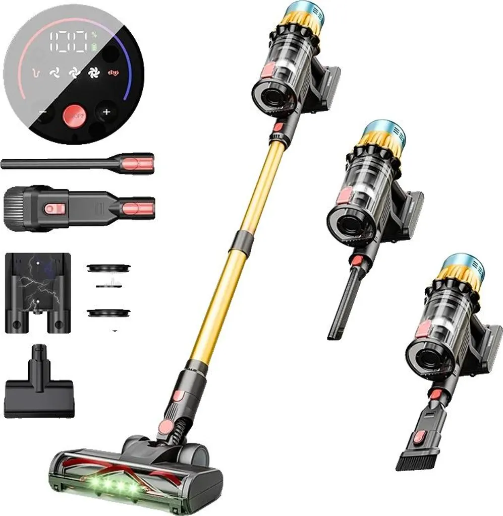 Aspirateur Moteur Sans Balai T093 à Aspiration Modulable Haute Qualité