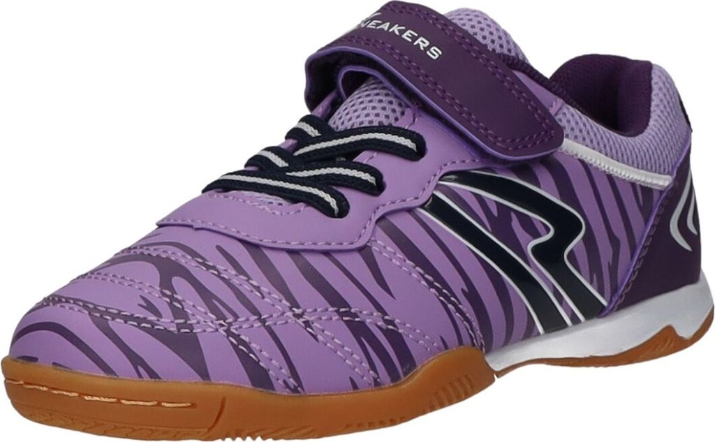Sneakers Kinder-Sportschuh-Indoorschuh-Hallenschuh Lila, Farbe:rot, EU Größe:34