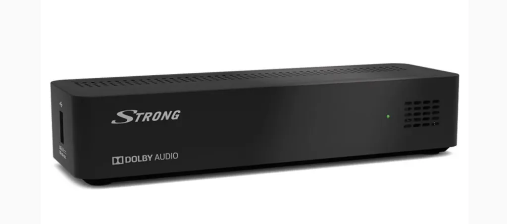 Strong SRT 8213 Décodeur Terrestre Full HD Noir avec Port Ethernet RJ45
