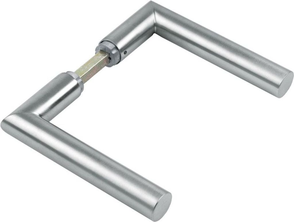 HOPPE Drückerpaar Amsterdam GD-E1400Z, 8mm, L 66, TS 35-45,edelstahl matt