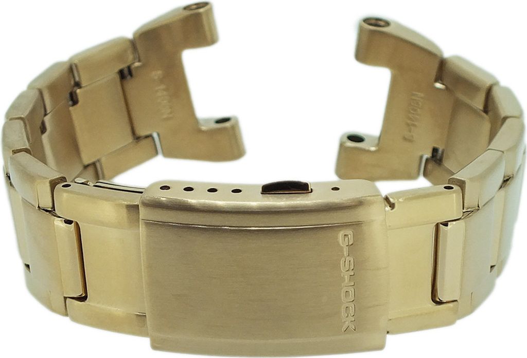 Casio G-Shock Uhrenarmband gelbgoldfarben Edelstahl GST-210GD-1A