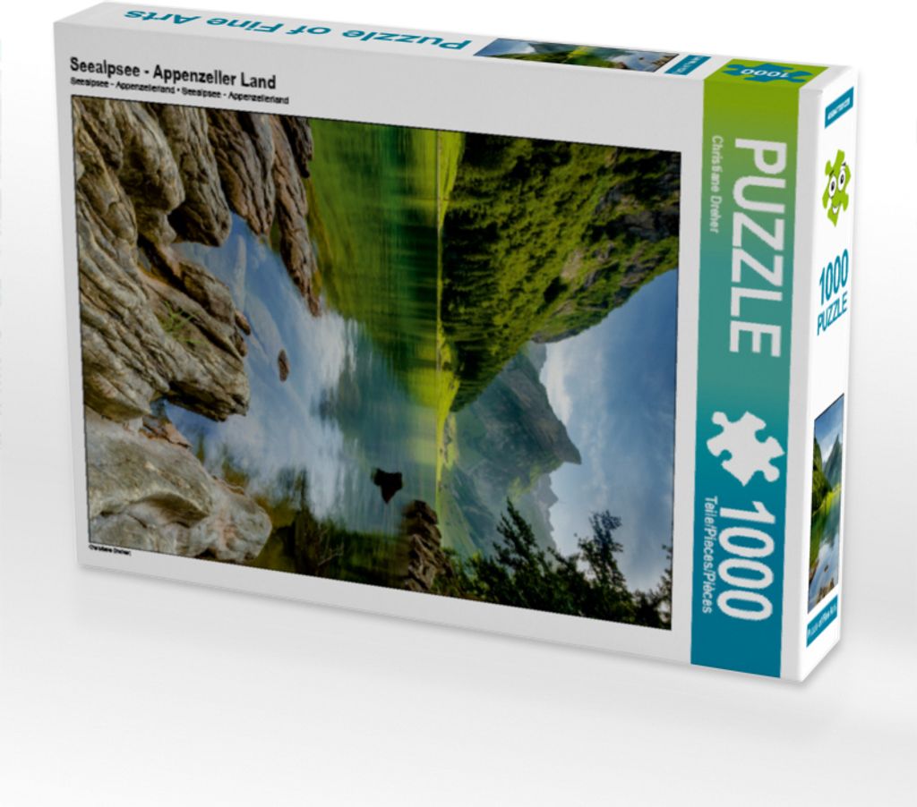 CALVENDO Puzzle Seealpsee - Appenzeller Land | 1000 Teile Produktbild 