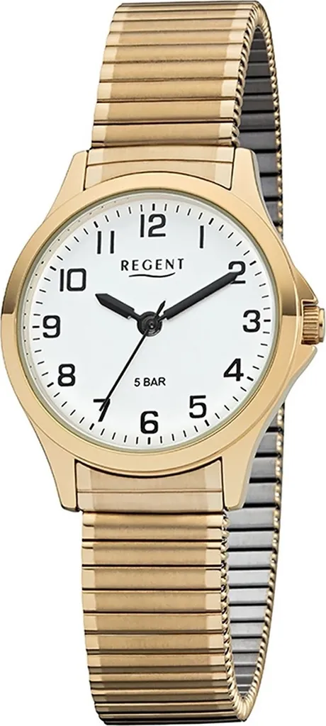 Montre de Ville Femme Regent 2243489 Chic et Pratique avec Tirage en Or