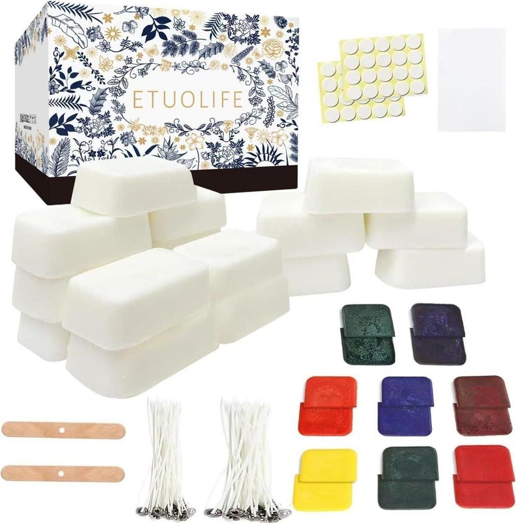 Kit de fabrication de bougies 960g Cire de soja DIY Kit de Image du produit 