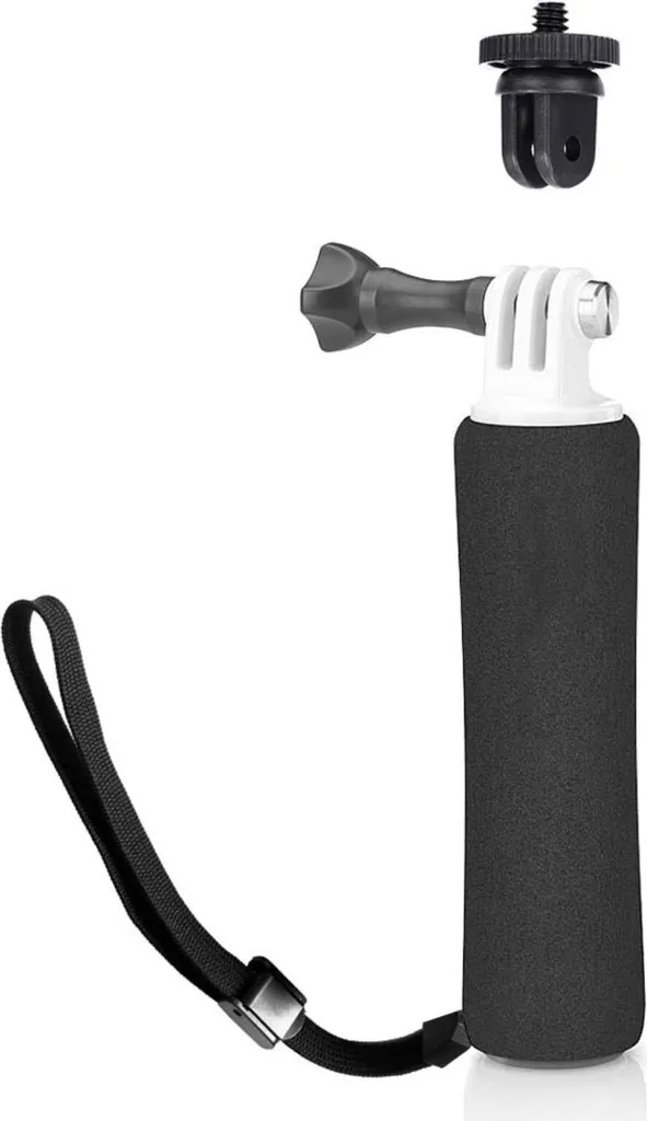 Grip de flottaison Easypix Aquapix noir et blanc pour photos aquatiques